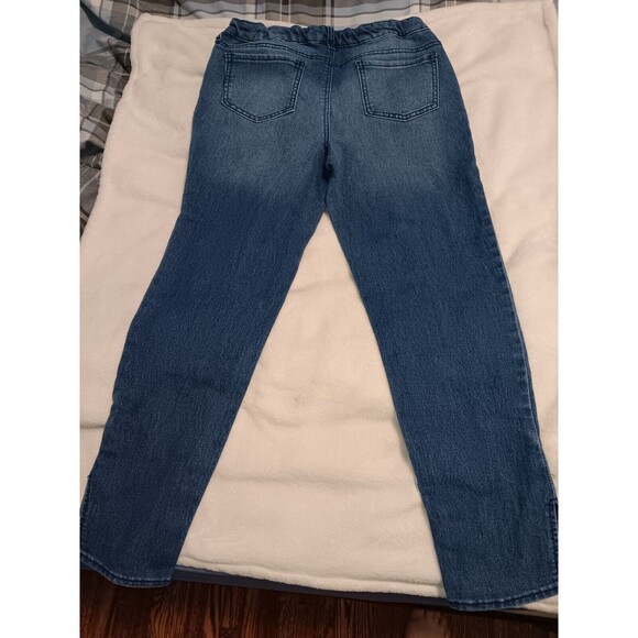 Cat & Jack Super Skinny Super Stretch Girl's Jeans With Elastic Waistband - Picture 12 of 13